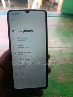 Realme Note 50 64 GB Black