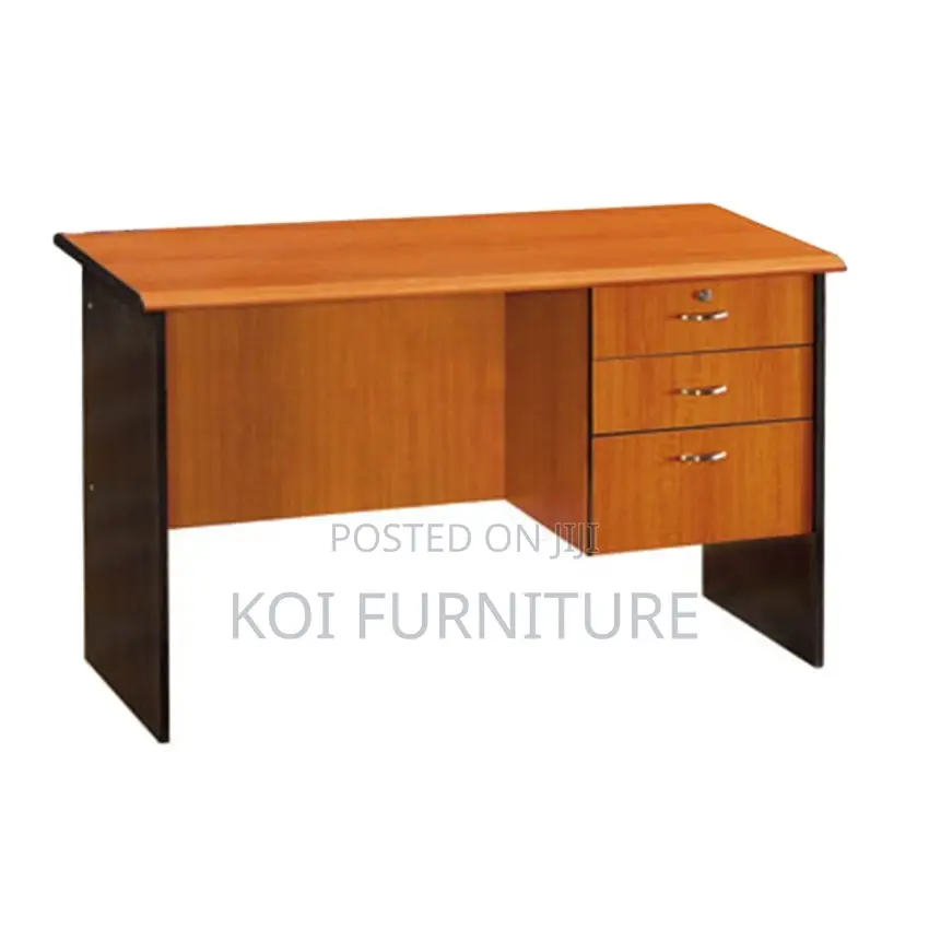 Office Desk : 1.4 Meters Economic Executive Desk With Drawers
