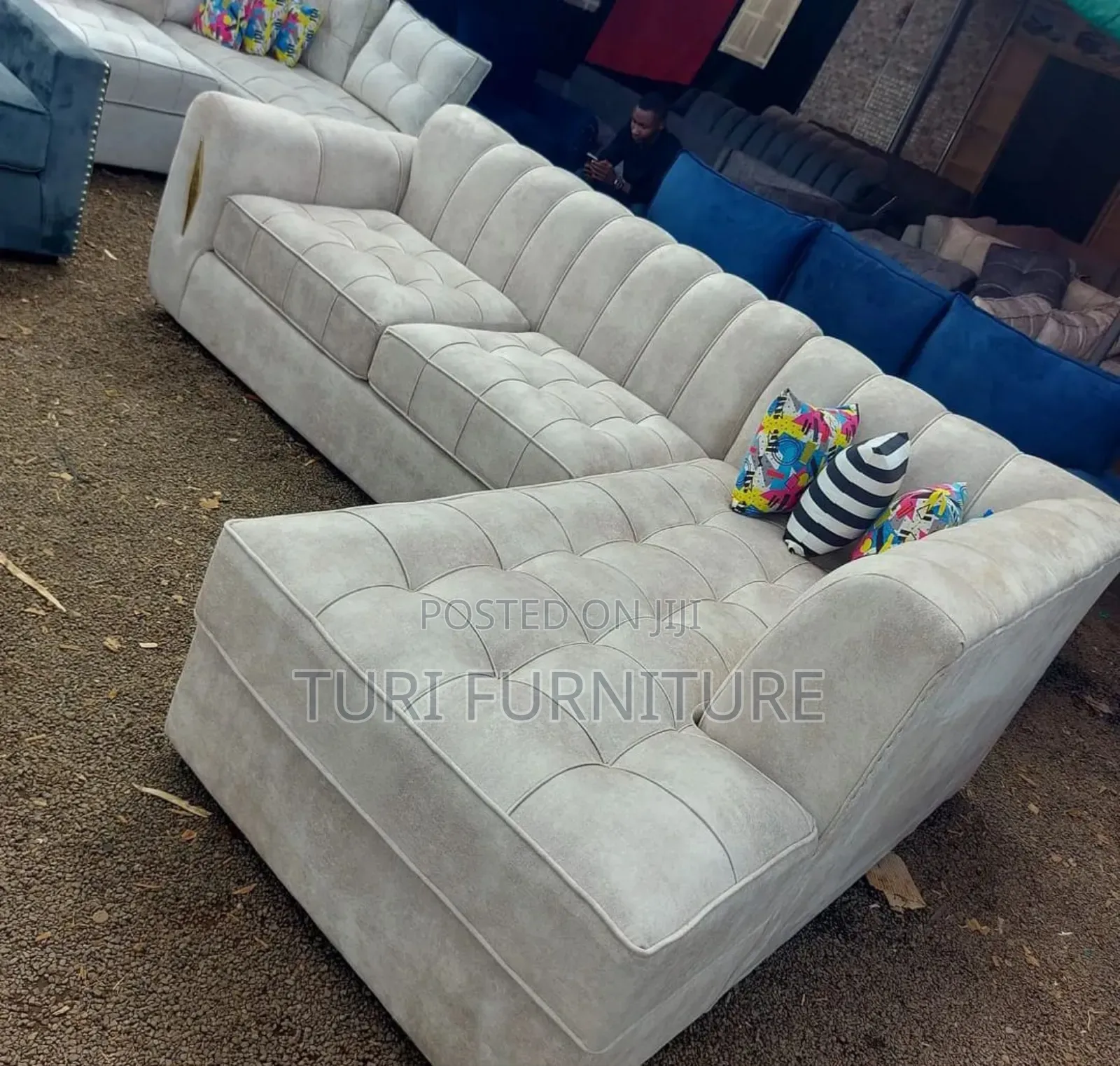 Back Permanent Sofa