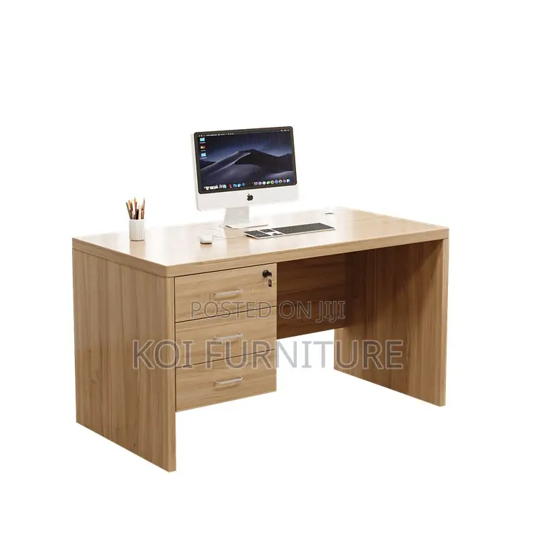 Office Desk : Koi Wooden 1.2m Custom Office Desk