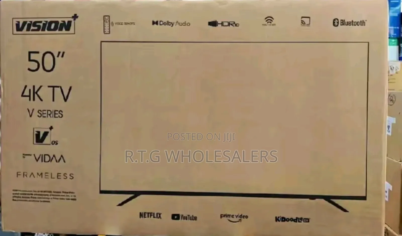 Vision Plus 50′′ Qled Uhd Smart Tv