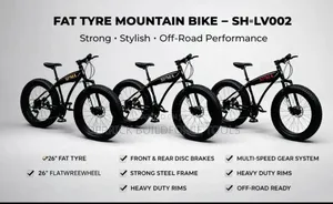 Suma Fat Tyre Bike/Fat Bike Size 26 Mountain Bicycle