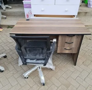 Compact Office Desk With Chair