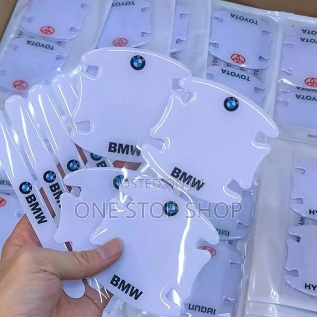 Clear BMW or Toyota Door Handles4pc+4pc Inner Bowl Protector Stickers