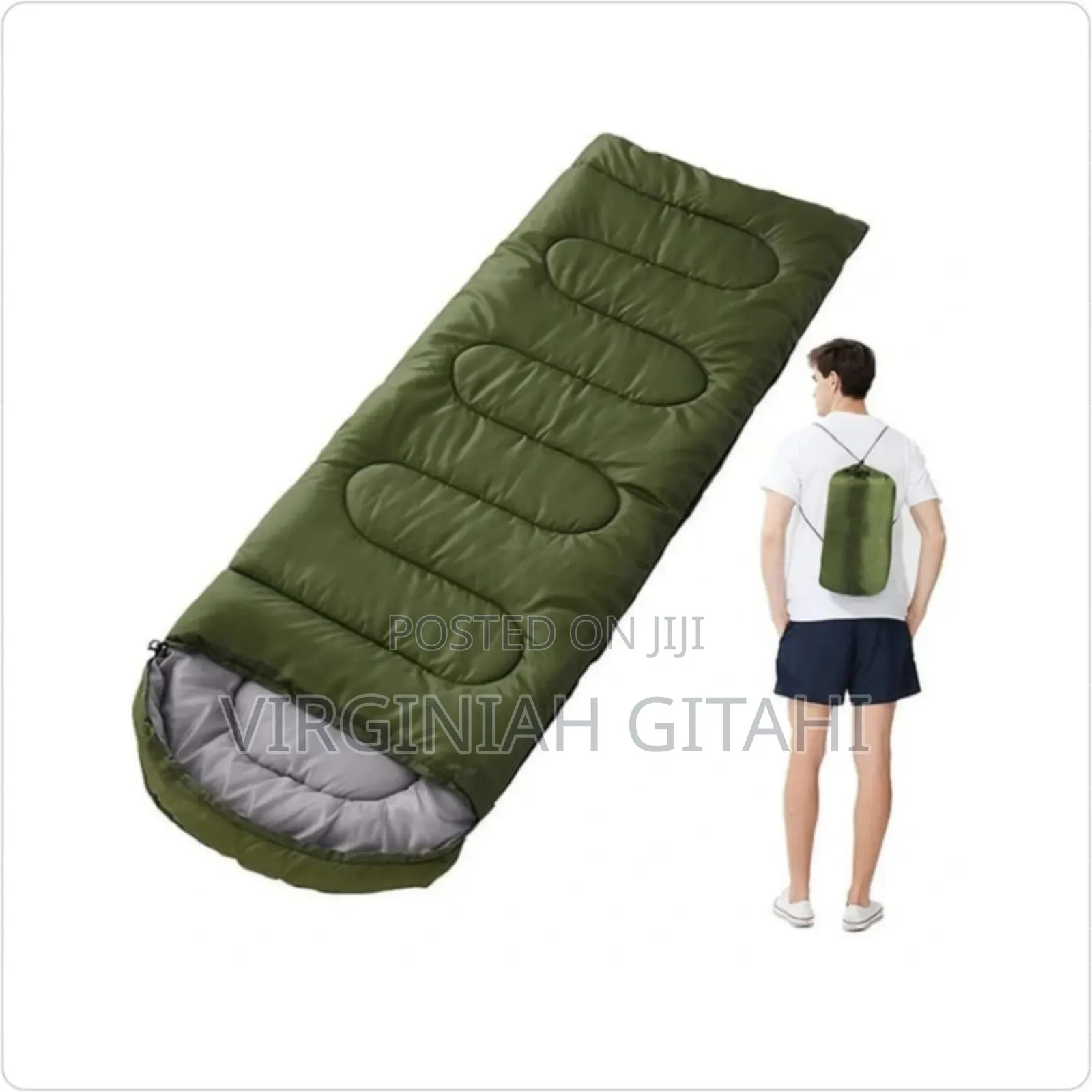 Black Green Blue High Quality Envelope Sleeping Bag