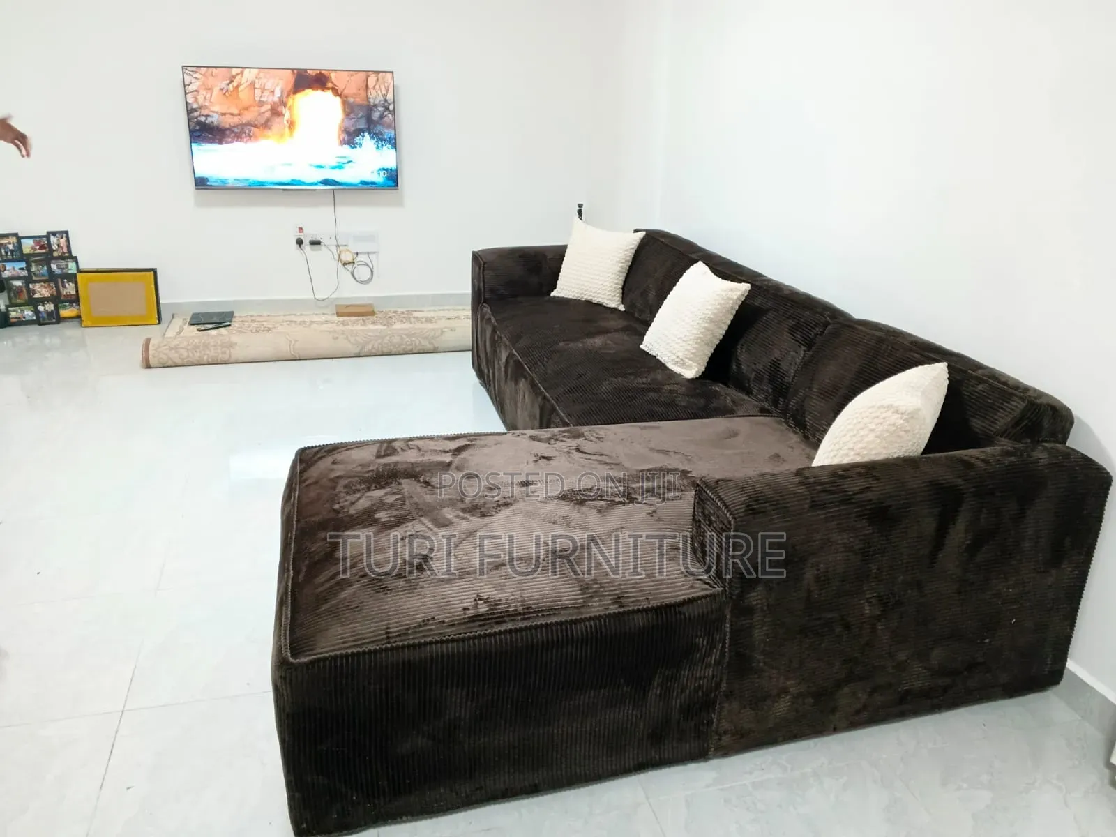 6seater Spring Cushions Bubble Sofa