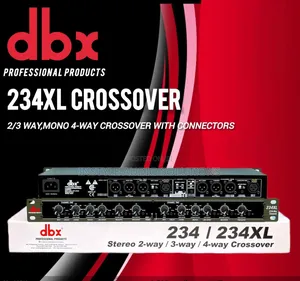 DBX 234xl Stereo 2 Way Crossover Unit