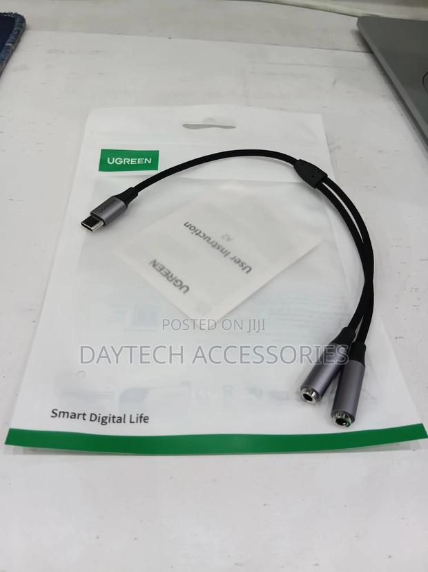 Ugreen Usb-C to Dual 3.5mm Headphone Splitter Cable - thumbnail 2