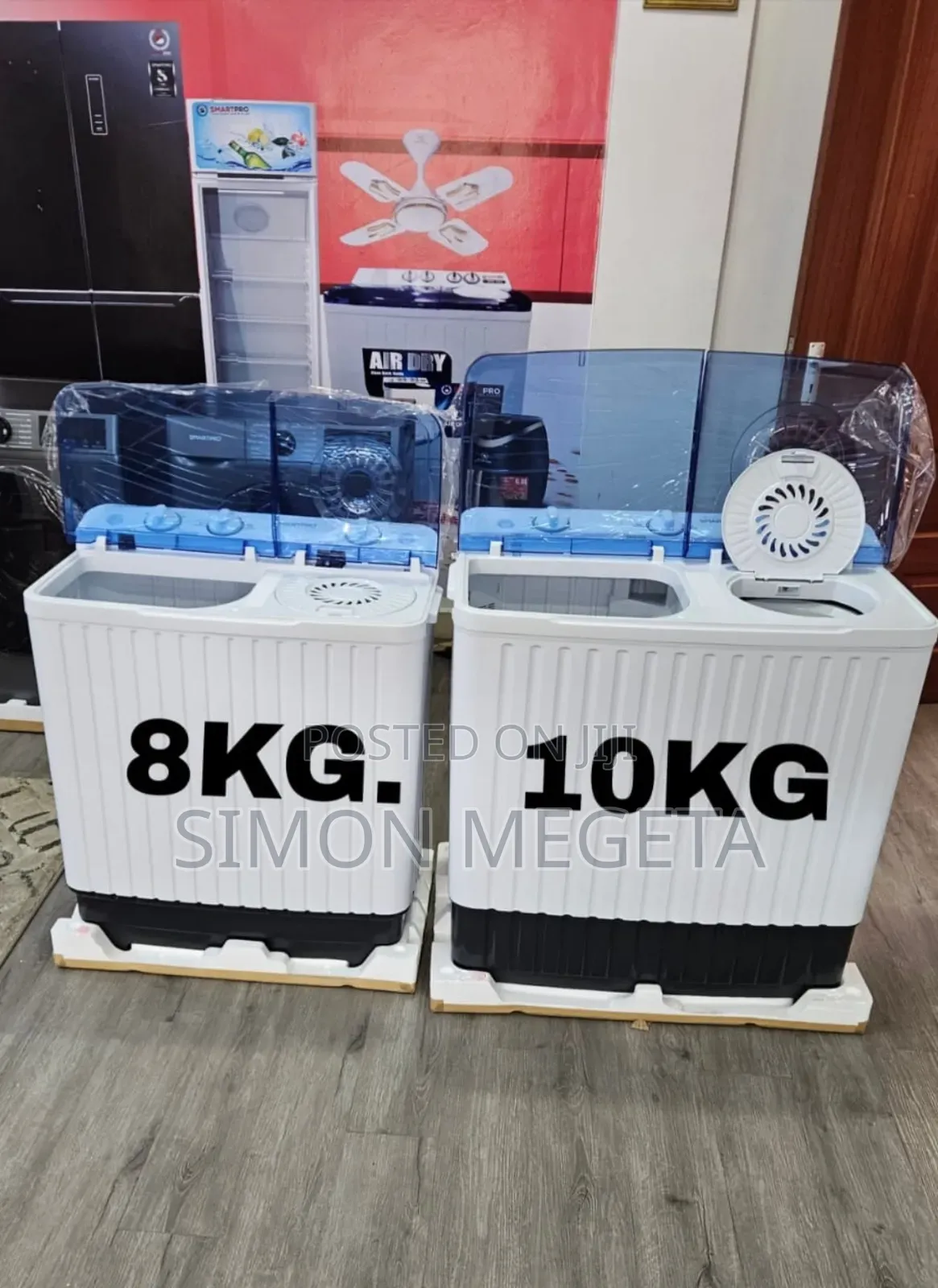 8kgs Smart Pro Twin Tub Washing Machine