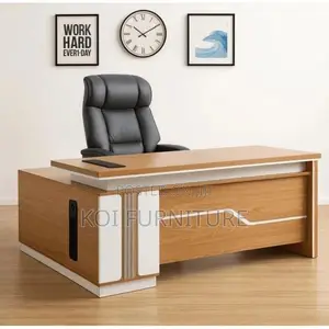 Office Desk : 1800mm Executive L-Shaped Desk