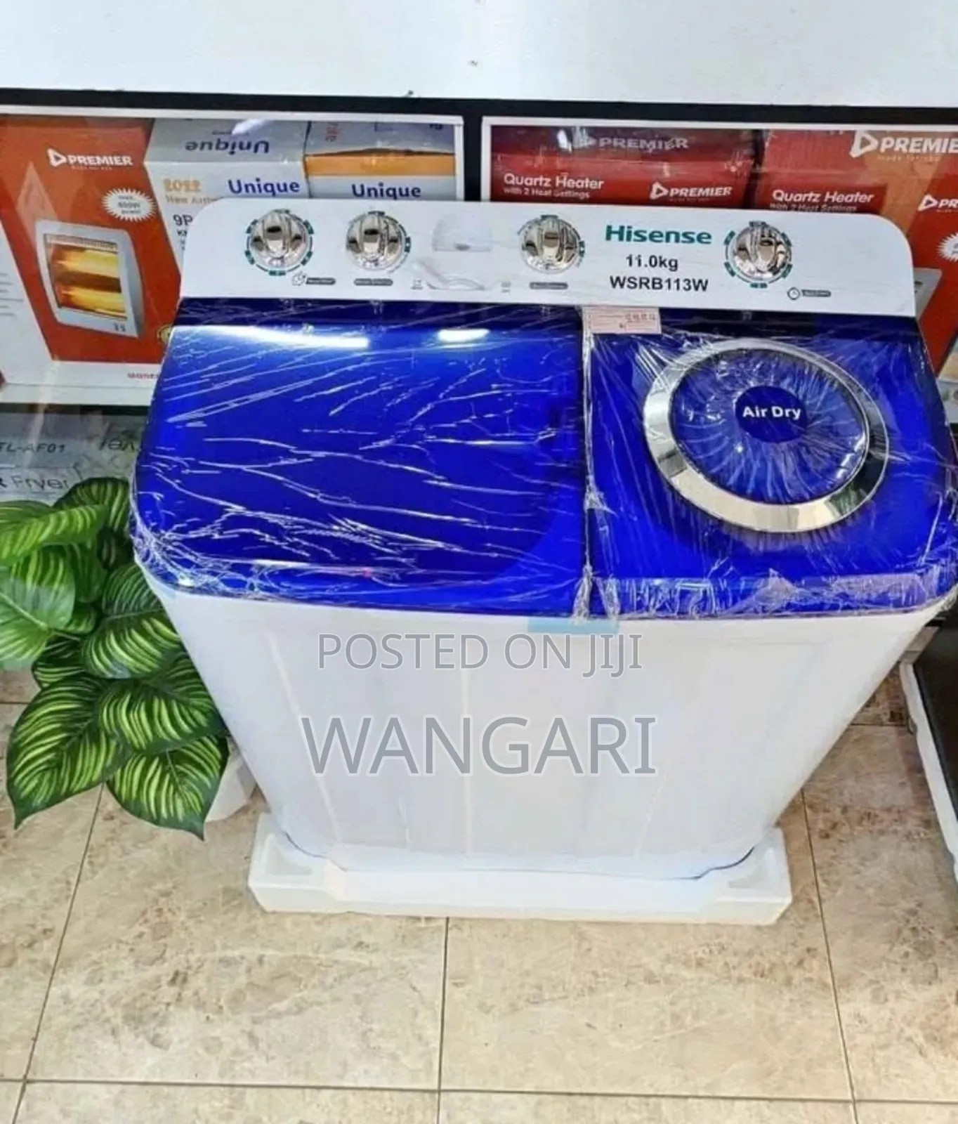 New Model Hisense 11.0 KGS Washing Machine Topload