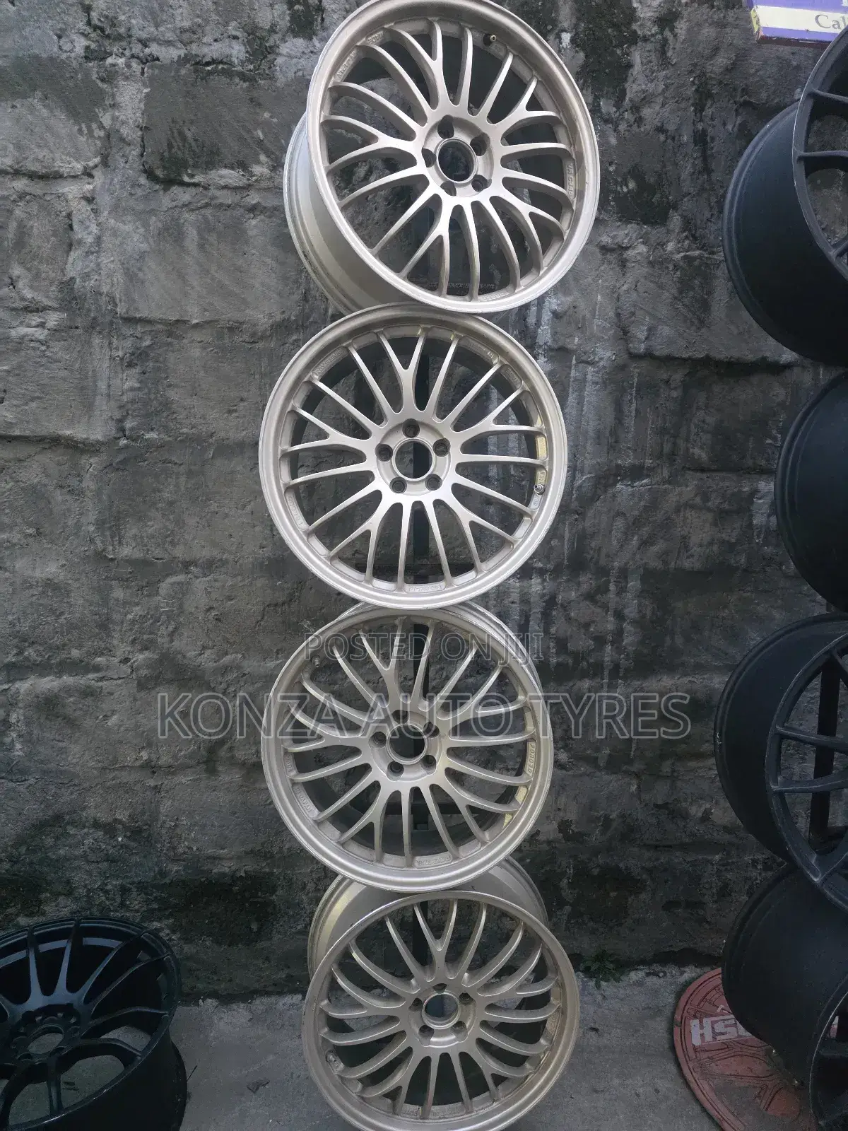 Complete Set of Subaru Rims Size 18