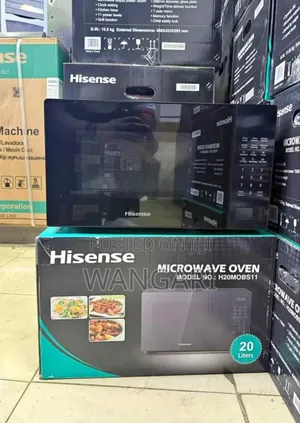 Black Hisense Microwave Oven Digital With Touching Pad