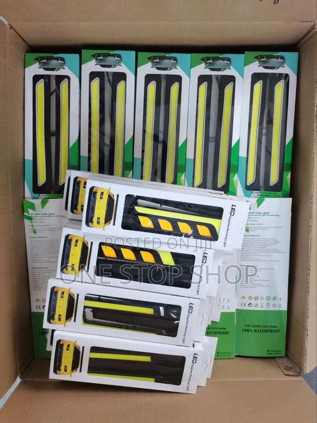 Universal Stick on Bumper Waterproof Led Daytime Running Lights - main view