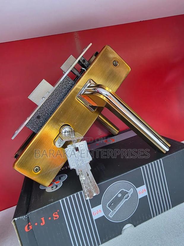 Bronze GJS Wooden Door Locks - main view