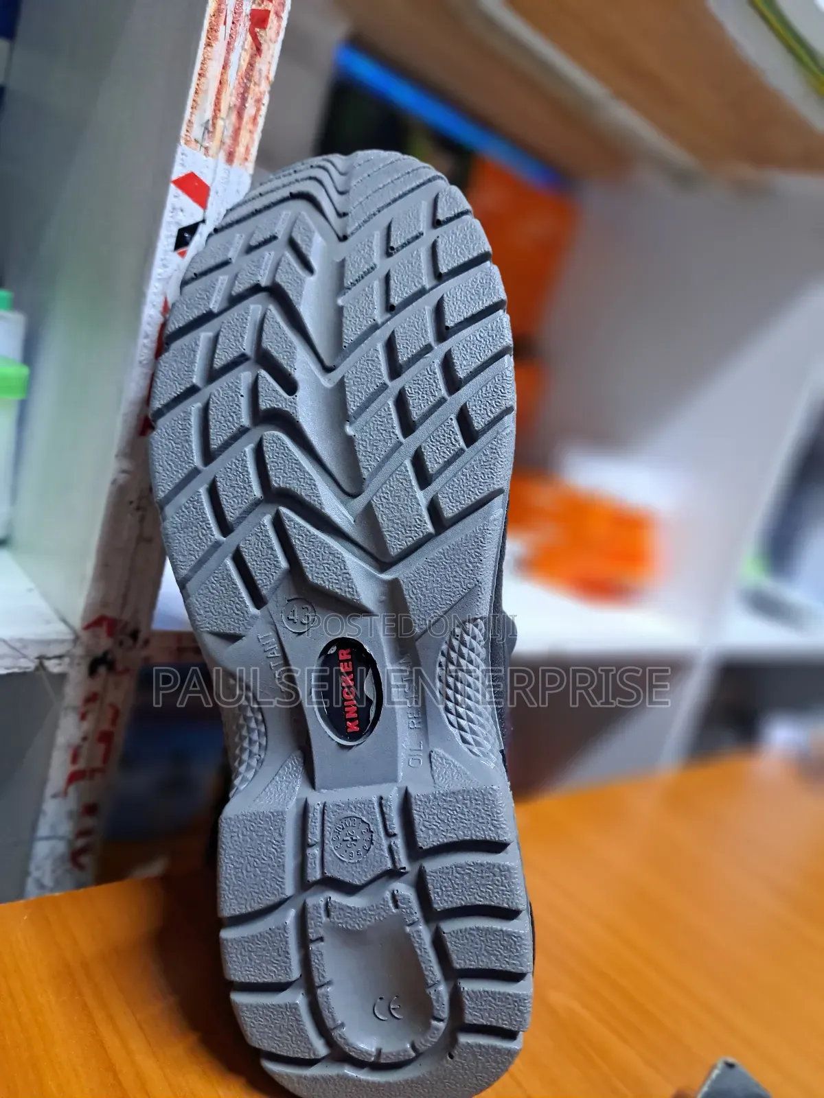 Steel Toe Safety Boot