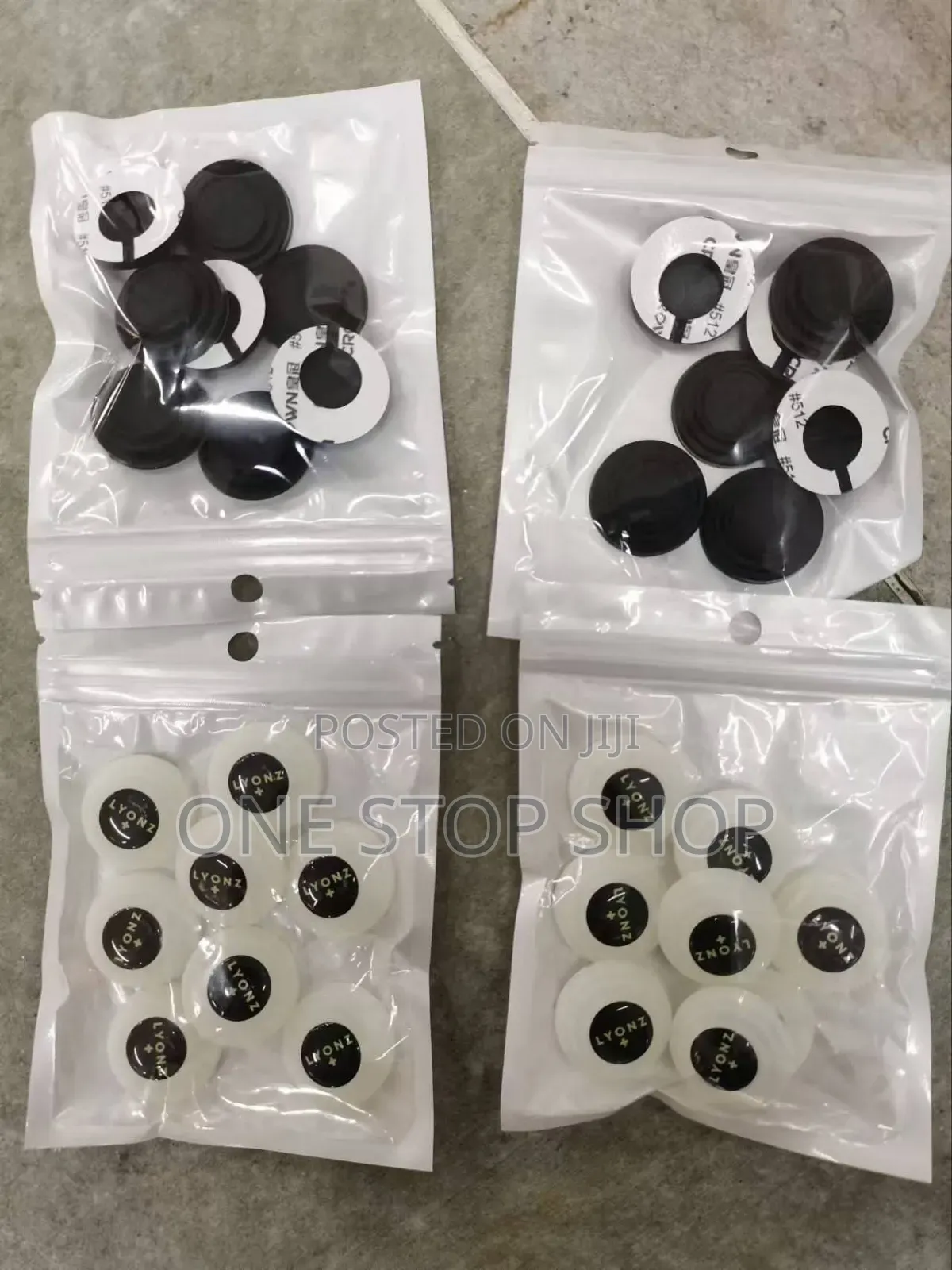 Black 4pc Door Shock Bang Absorbers for All Car Models