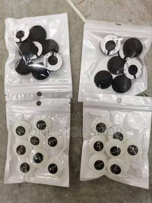 Black 4pc Door Shock Bang Absorbers for All Car Models - thumbnail 2