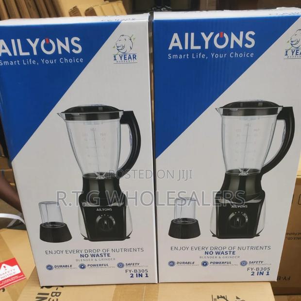 Ailyons 2‐In‐1 Heavy Duty Commercial Blender