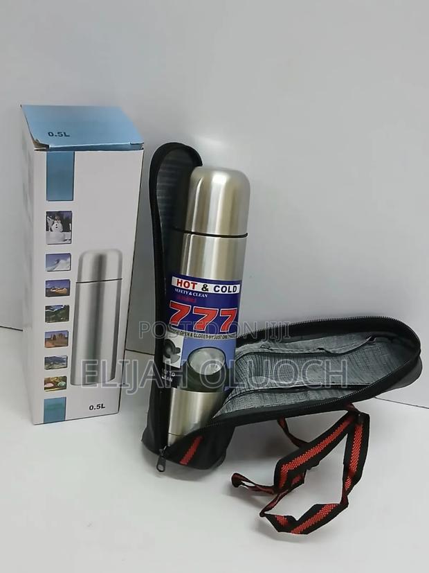 Hot And Cold Stainless Steel Flask With Bag Now Available
