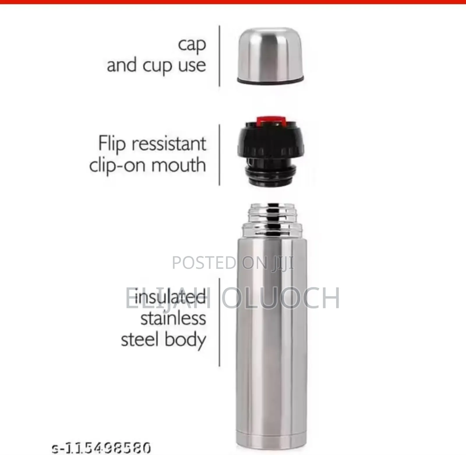 Hot And Cold Stainless Steel Flask With Bag Now Available