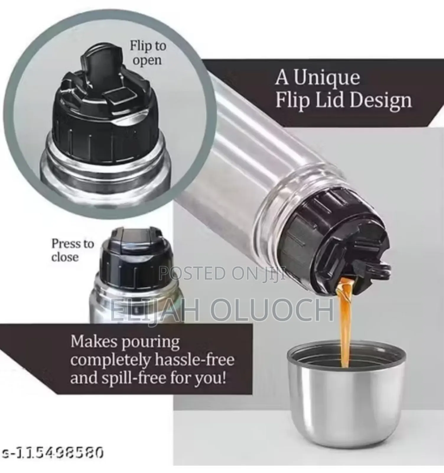 Hot And Cold Stainless Steel Flask With Bag Now Available