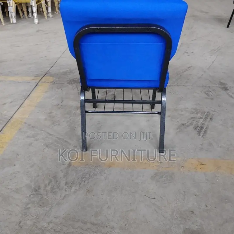 Chair :High Quality Stacking Steel Theater / Pulpit / Auditorium Chair