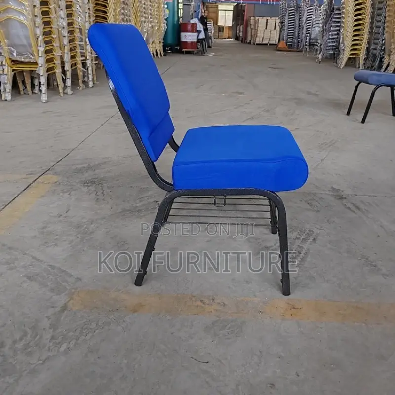 Chair :High Quality Stacking Steel Theater / Pulpit / Auditorium Chair