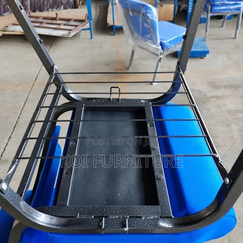 Chair :High Quality Stacking Steel Theater / Pulpit / Auditorium Chair