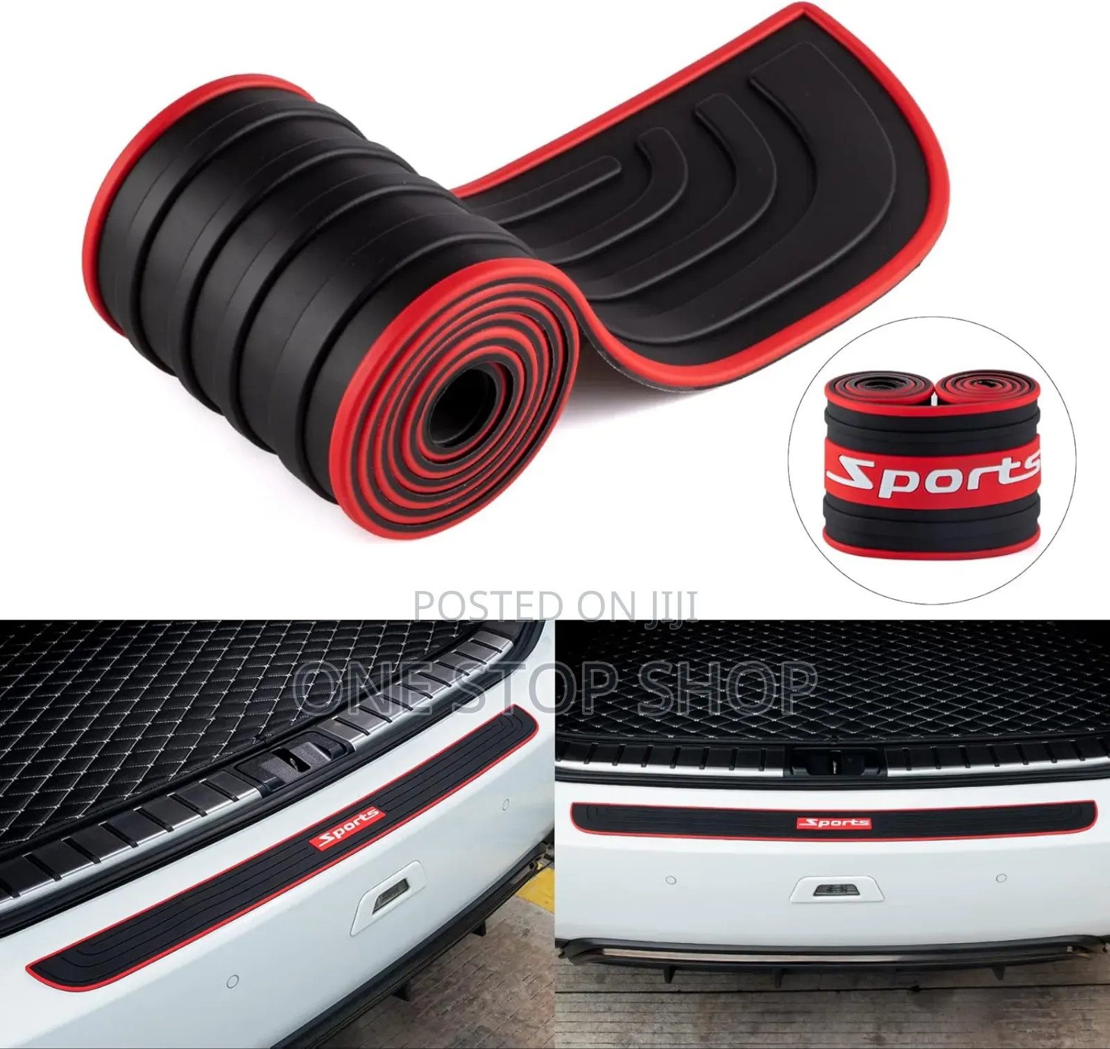 Car Rear Bumper Antiscratch Sticker Boot Protection