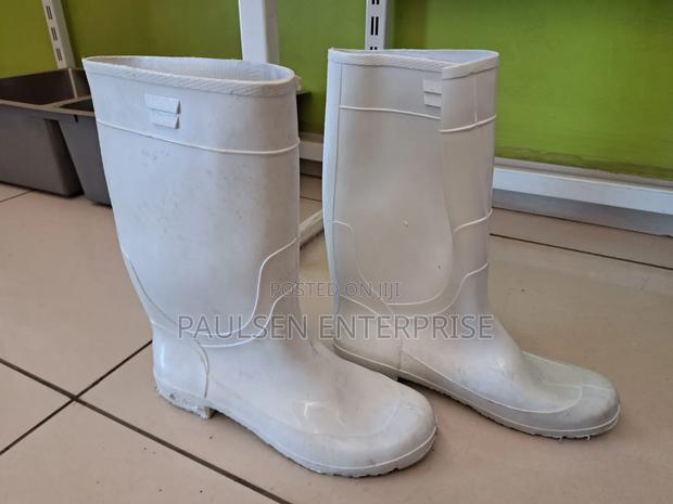 Industrial Light Duty White Gumboot