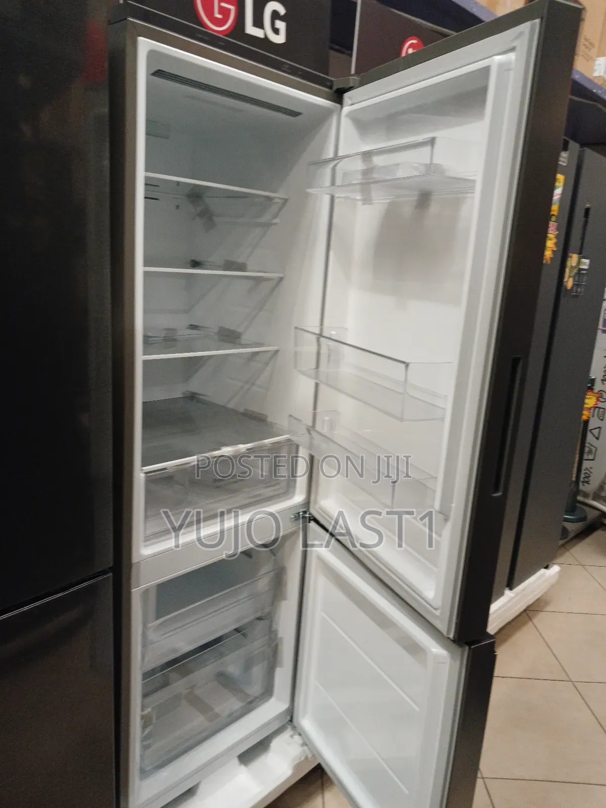 Lg Gc-B569nqcm Bottom Mount Freezer Fridge, 462 L - Smart Inverter