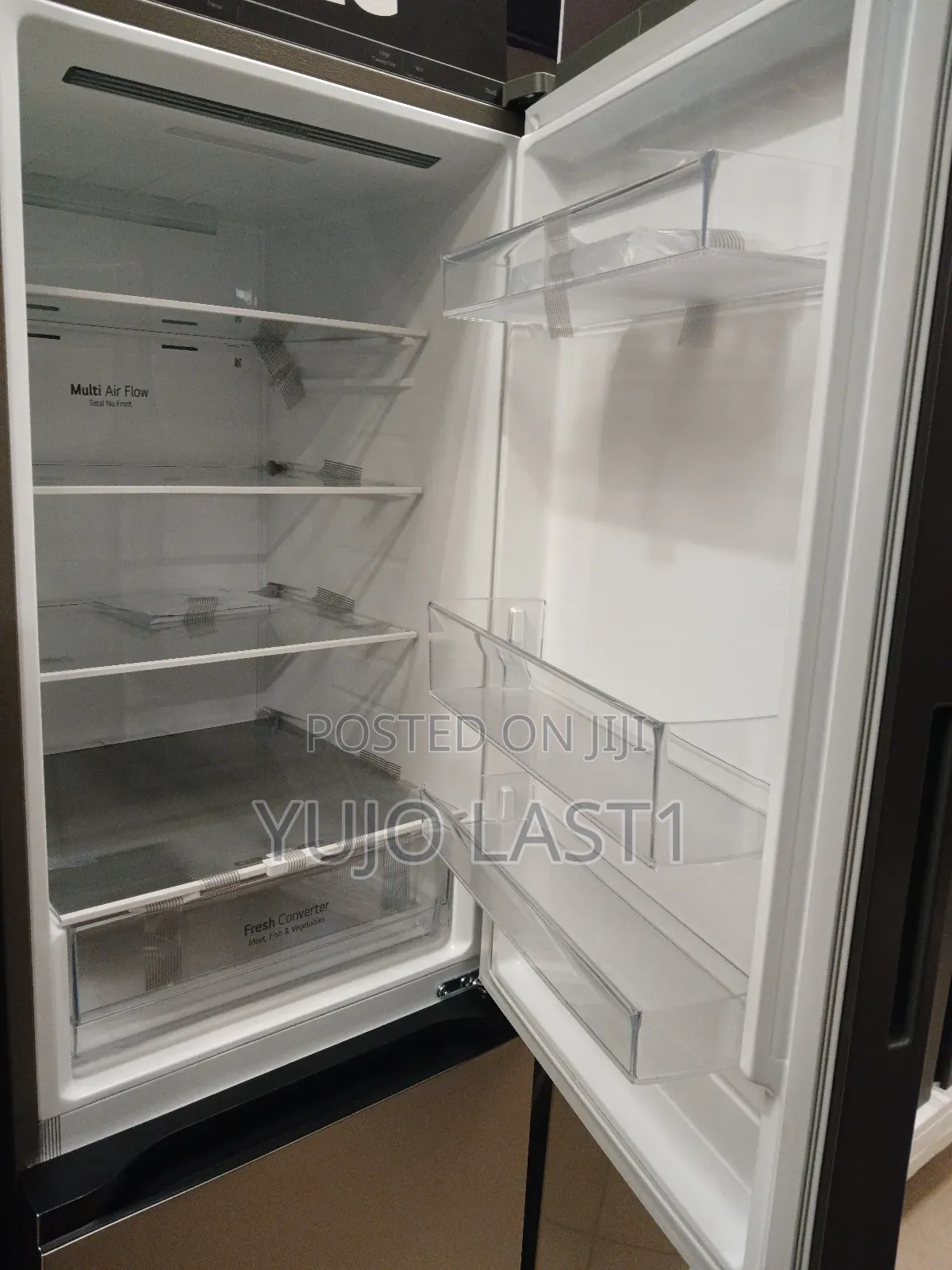 Lg Gc-B569nqcm Bottom Mount Freezer Fridge, 462 L - Smart Inverter