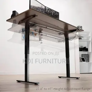 Office Desk : 1.2m Electric Height Adjustable Standing Desk