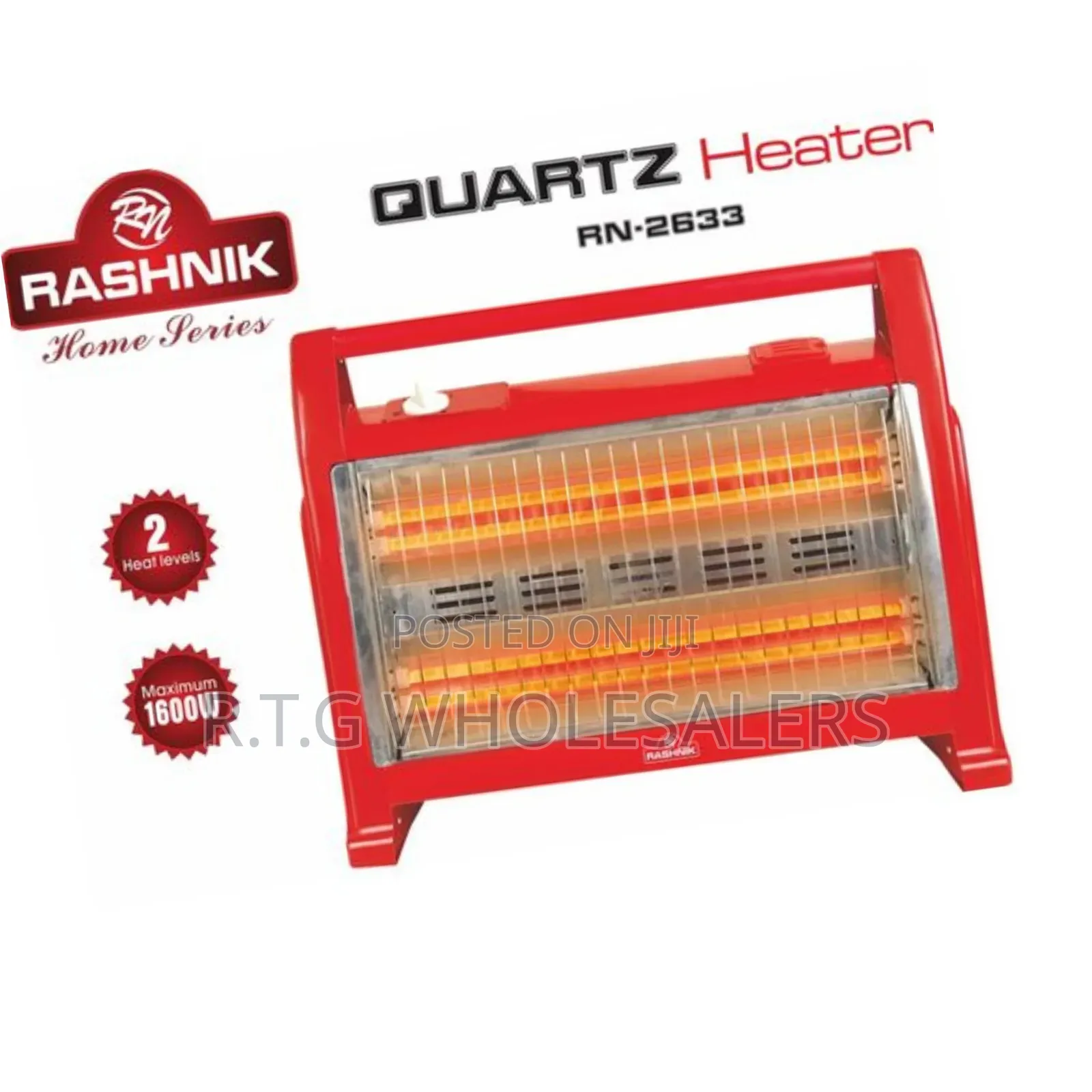 Rashnik 2-in-1 Room Heater With Humidifier