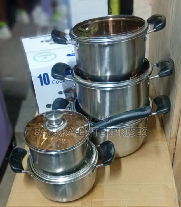 10 PCS Smart Raha Jp Nonstick Cookware Set - main view