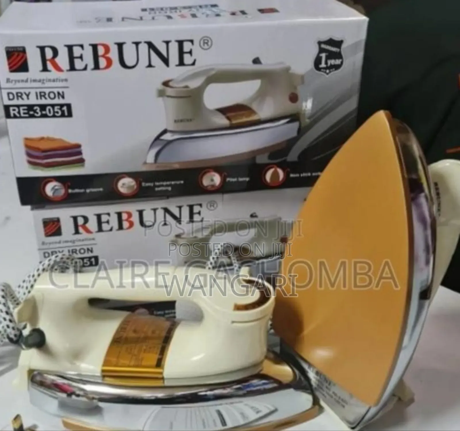 Rebune Commercial Iron Box