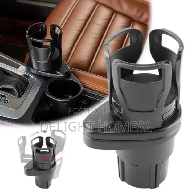 Strong Durable Expandable Dual Slot Car Cup-Car