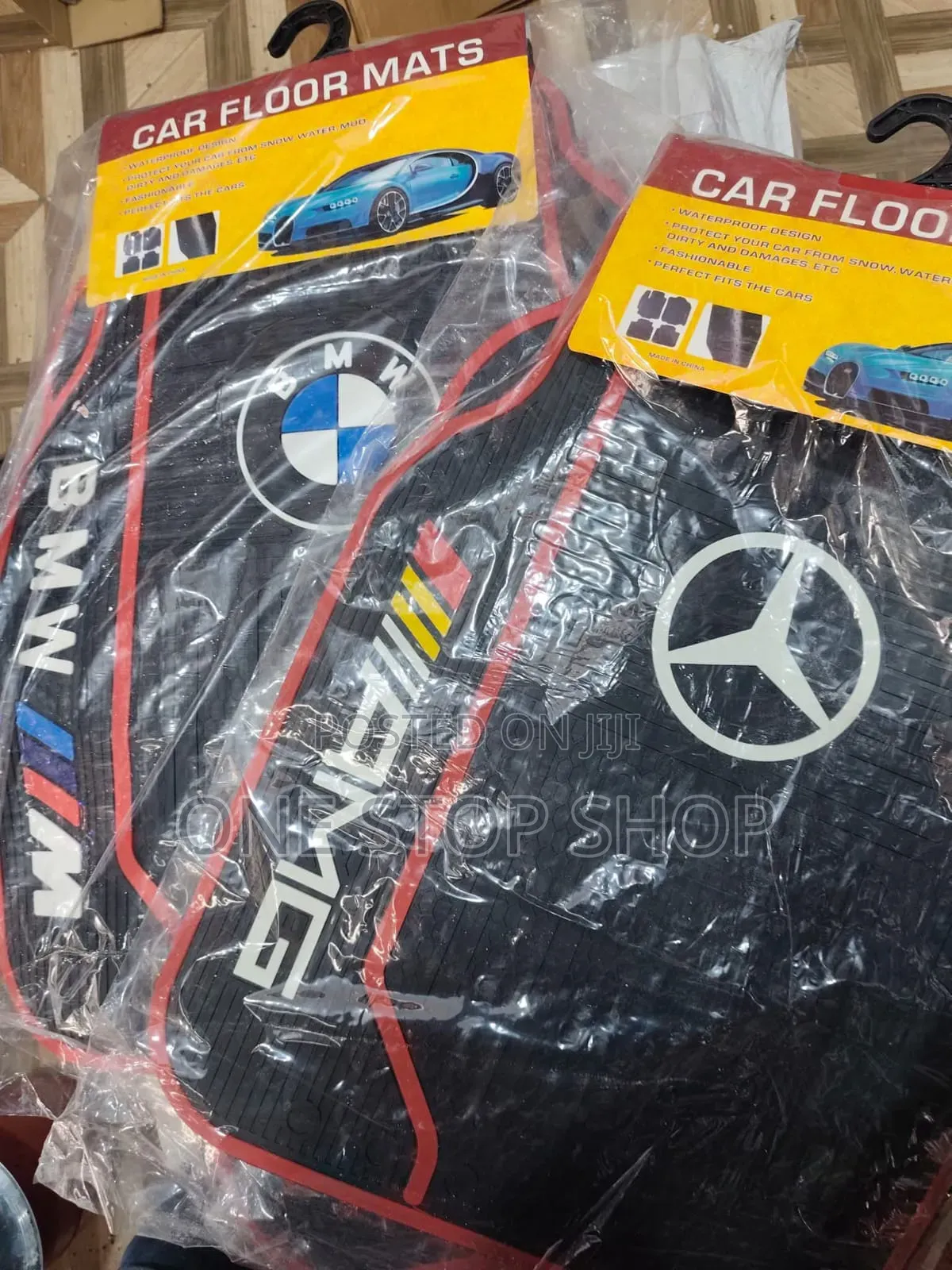 5pc Mercedes and BMW Waterproof Carpet Mats