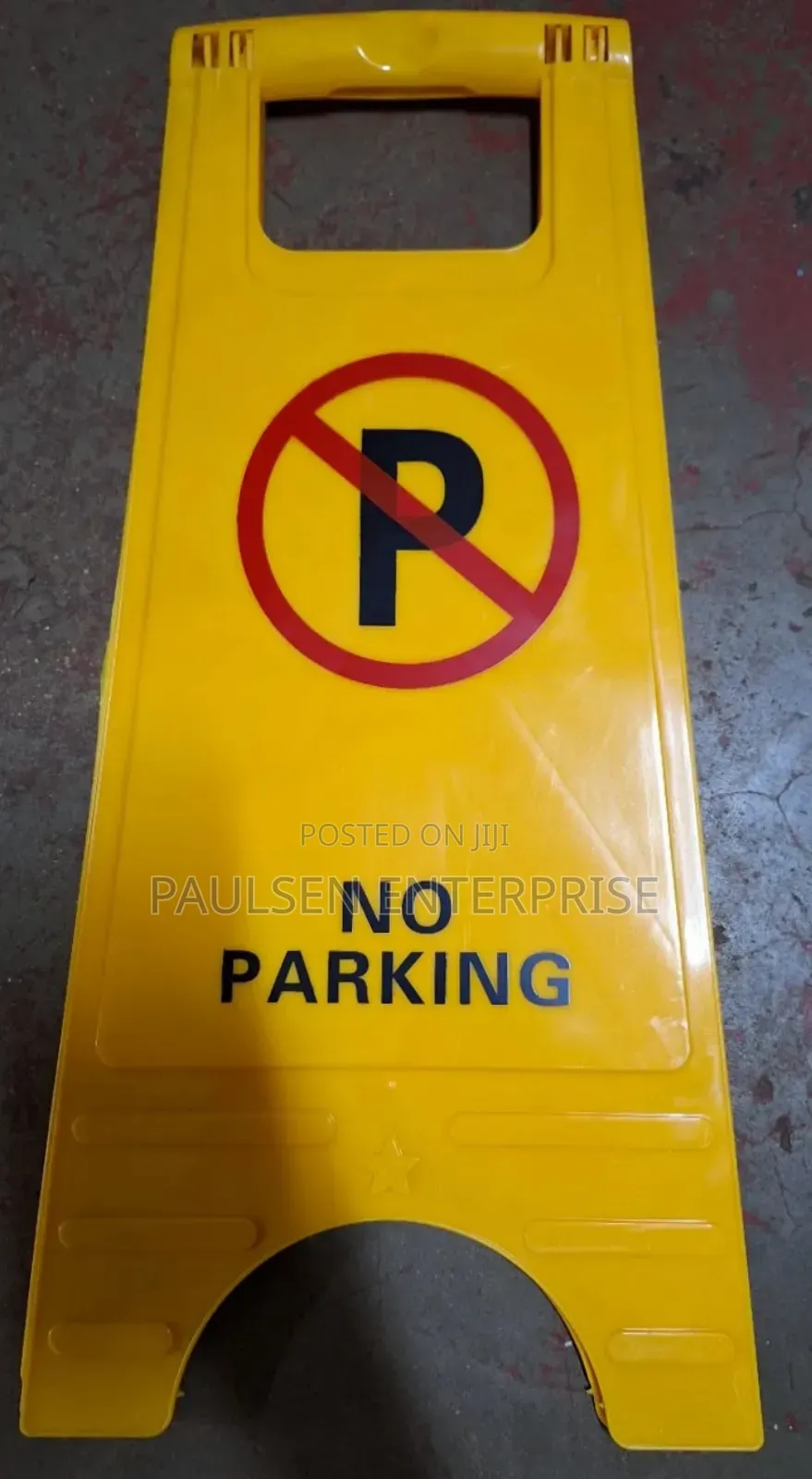 No Parking Caution Stand/Sign