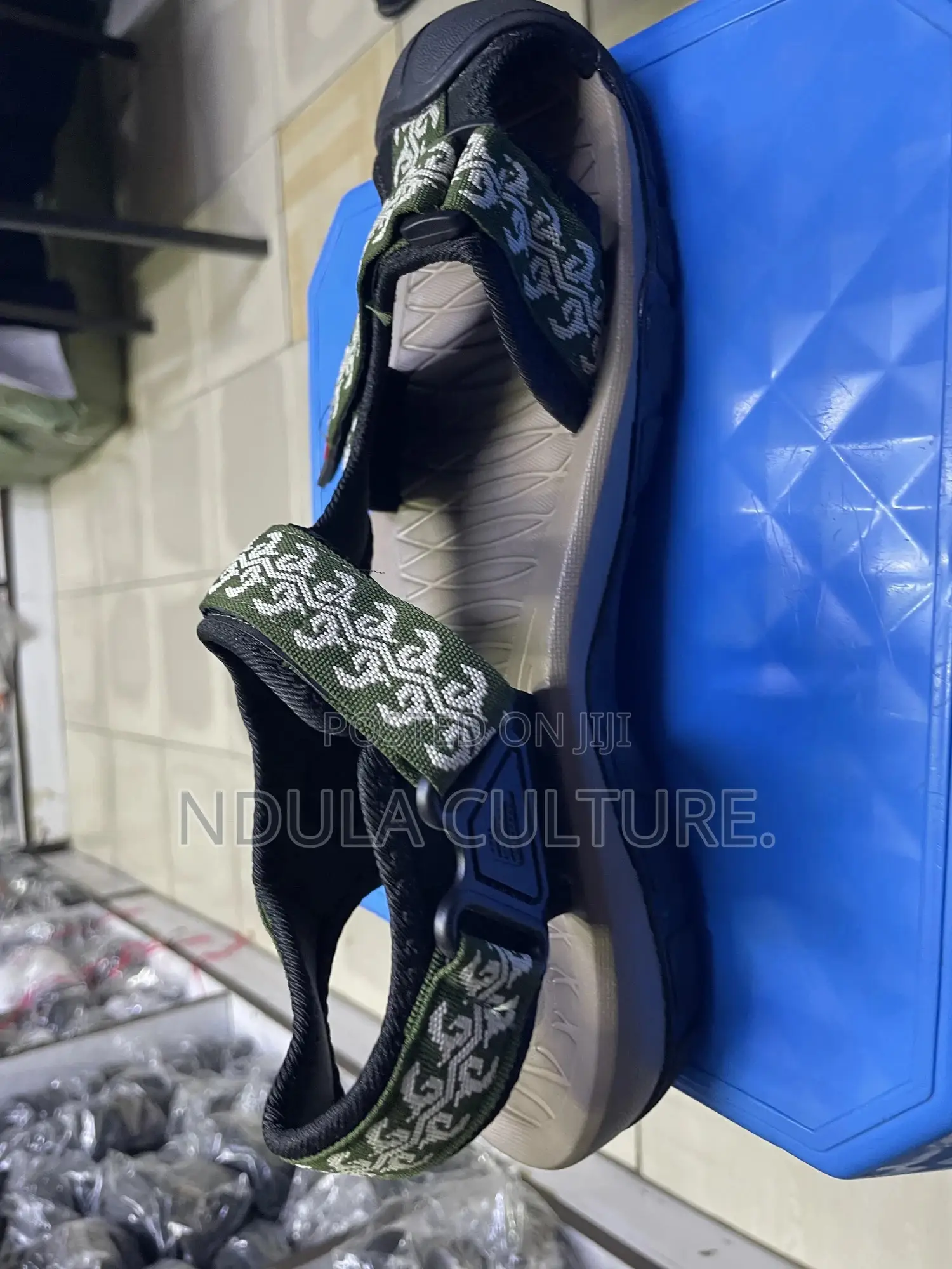 Canvas Strap Sandals
