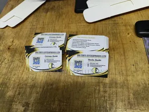 Sleek Business Visiting Cards