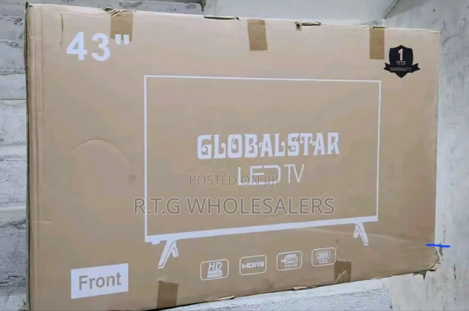 Globalstar 43" Digital Tv With Usb Hdmi