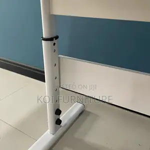 Office Table; Adjustable White Home Office Training Desk