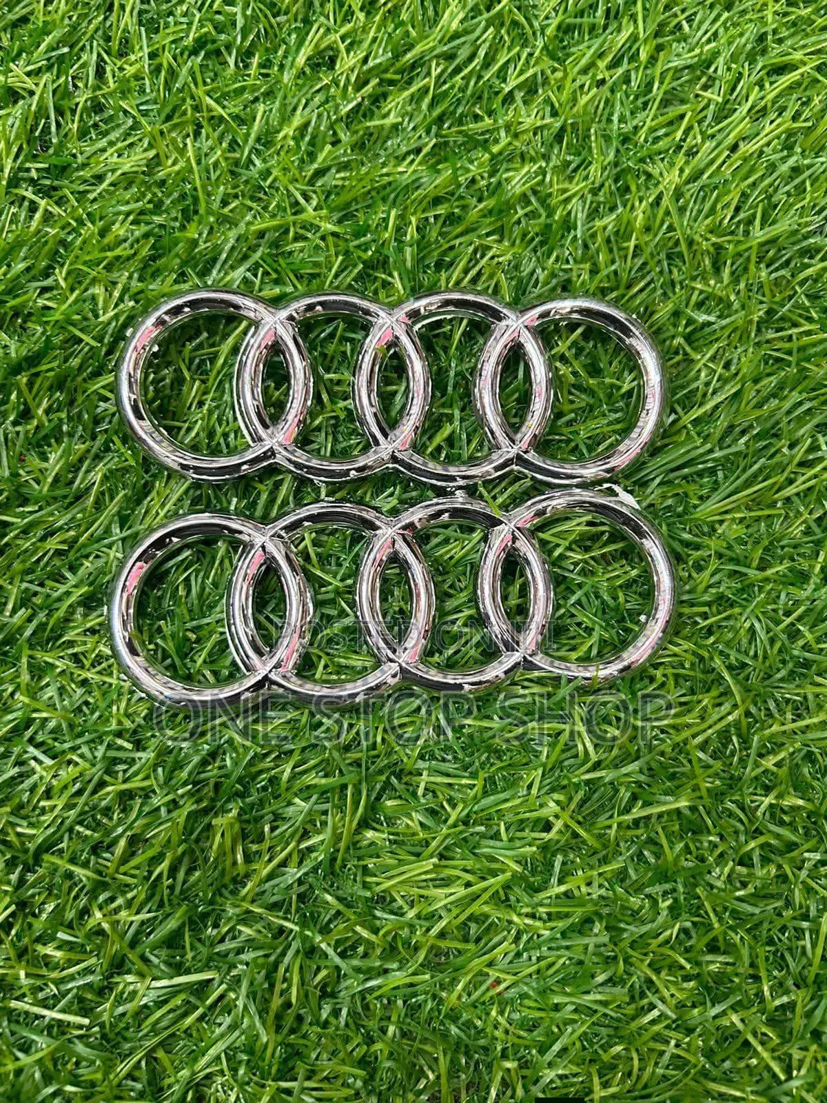 Audi Chrome Bonnet or Boot Logos in Different Sizes