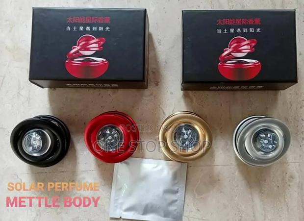 Spinning Ring Car Air Freshener Perfume With Clear Ball on Top - main view