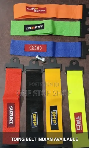 Omp,Trd,Ralliart,Mugen Tow Ropes Bumper Mount in Different Colors