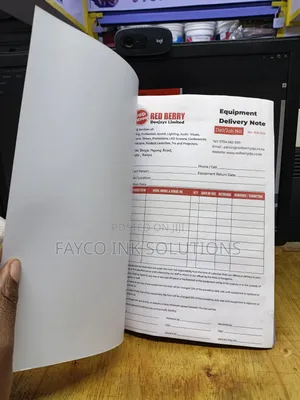 Reliable Delivery Notes Receipt Books