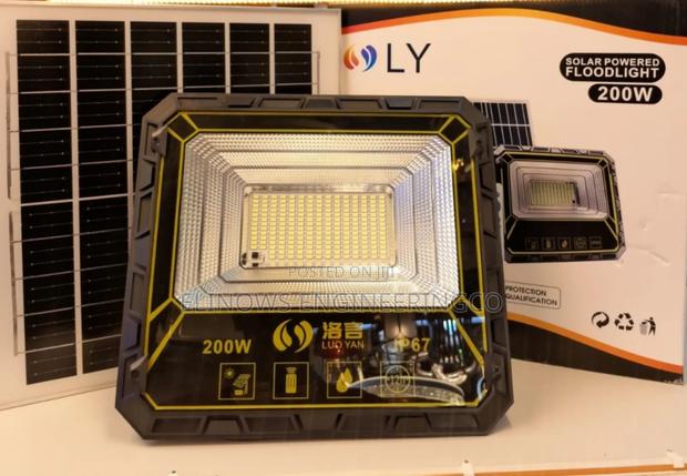 Solar Powered Flood Light - main view