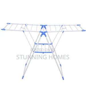 Foldable and Portable Clothes Drying Rack